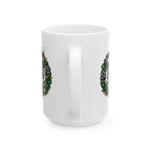Load image into Gallery viewer, Festive Boston Terrier Dog Lover Mug, Christmas Dog Mug, Holiday Gift for Pet Owners, Cute Puppy Design Cup, Funny Coffee Tea Mug