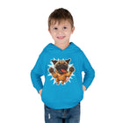 Adorable Toddler Fleece Hoodie with Playful Pug Design, Kids Pullover, Cute Dog Sweater, Pet Lover Gift, Cozy Toddler Apparel