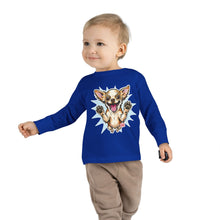 Load image into Gallery viewer, Happy Jumping Chihuahua Toddler Tee | Cute Dog Illustration
