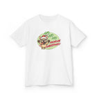 Christmas Frenchie Christmas Kids Tee - Ho Ho Ho, Holiday T-Shirt, Gift for Boys/Girls, Cute Festive Outfits, Winter Wear, Youth Apparel