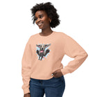 Happy Jumping Weimaraner Dog Sweatshirt | Cute Weim Illustration
