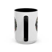 Load image into Gallery viewer, Christmas Black Labrador Dog Coffee Mug, Holiday Mug, Pet Lover Gift, Festive Black Mug, Dog-Themed Drinkware