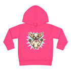 Happy Jumping Chihuahua Toddler Hoodie | Cute Dog Paw Print Design