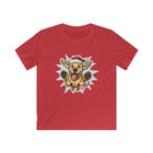 Festive Yellow Lab Dog Lovers Kids Softstyle Tee, Cute Puppy Shirt, Holiday Fun Apparel, Kids Christmas Gift, Pet Lover T-Shirt