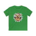 Festive Yellow Lab Dog Lovers Kids Softstyle Tee, Cute Puppy Shirt, Holiday Fun Apparel, Kids Christmas Gift, Pet Lover T-Shirt