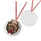 Yorkie Lover's Ornament, Personalized Pet Christmas Decor, My First Christmas 2025 Decoration, Custom Pet Keepsake