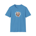 OMG Red Nose Pitbull Unisex Softstyle Shirt - A Happy and Excited Pit Bull on a High Quality Shirt for Dog Lovers