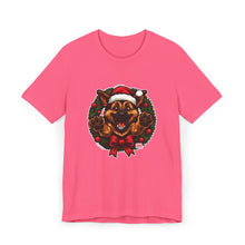 Load image into Gallery viewer, Christmas German Shepherd T-Shirt, Holiday Pet Shirt, Funny Animal Tee, Unisex Dog Lover Gift, Cute Christmas Apparel