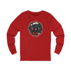 ChristmasBlack Labrador Dog Long Sleeve Tee, Festive Unisex Shirt, Holiday Apparel, Dog Lover Gift, Winter Wear, Cozy Tee