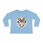 Happy Jumping Chihuahua Toddler Tee | Cute Dog Illustration