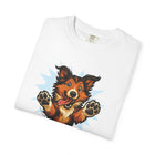 Playful Collie Dog Graphic T-Shirt, Unisex Pet Lover Tee, Casual Wear, Birthday Gift, Collie Lover Apparel, Graphic Tees for Dog Owners