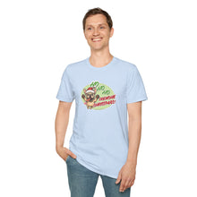 Load image into Gallery viewer, Christmas Frenchie Unisex Softstyle T-Shirt, Festive Dog Tee, Holiday Gift, Cute Pug Shirt, Casual Wear, Christmas Apparel