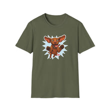 Load image into Gallery viewer, Vizsla Dad Shirt Men, Happy Vizsla Puppy T-Shirt, Excited Running Vizsla Mens Tee, Welcome Home Dog Shirt, Vizsla Lover Gift for Him