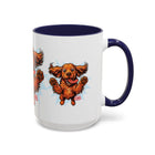 Playful Cocker Spaniel Dog Accent Coffee Mug - Perfect Gift for Dog Lovers, Fun Kitchen Decor, Pet-Themed Drinkware, Birthday, and Holidays