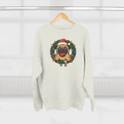 Festive Pug Sweatshirt, Unisex Crewneck, Holiday Gift, Dog Lover Apparel, Christmas Sweater, Cozy Winter Wear