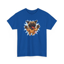Load image into Gallery viewer, Playful Pug Unisex Tee - Fun Pet Lover T-Shirt, Gift for Dog Owners, Casual Attire, Animal Enthusiast Apparel, Cute Graphic Tee