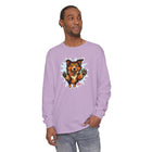 Happy Collie Dog Design Long Sleeve T-Shirt for Dog Lovers