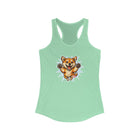 Shiba Inu Women's Tank Top, Cute Dog Lover Sleeveless Shirt, Ideal Racerback Singlet, Graphic Tee Gift for Her, Animal Print Summer Top