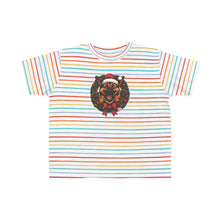 Load image into Gallery viewer, Toddler's Christmas German Shepherd Puppy Tee | Cute Holiday Shirt, Toddler GSD Dog xmas, Kids Holiday Apparel, Winter Fashion, Santa Tee
