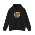 Happy Leaping Dachshund Illustration Hoodie | Smiling Dog Art