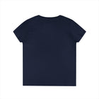 Vibrant Ladies' V-Neck T-Shirt with Happy Dachshund Design, Casual Wear, Gift for Her, Fun Graphic Tee, Everyday Comfort