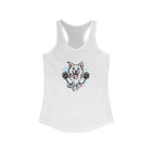 Women's Ideal Happy Husky Puppy Racerback Tank