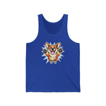 Load image into Gallery viewer, Corgi Splash Tank Top | Cute Paw-Splash Dog Lover Tank