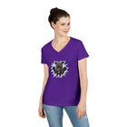 Playful Cane Corso Dog Lover's V-Neck T-Shirt, Pet Owner Gift, Animal Lover Apparel, Casual Tee, Birthday Gift, Women's Everyday Wear