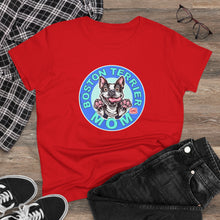 Load image into Gallery viewer, Boston Terrier Mom - Womens T Shirt