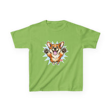 Load image into Gallery viewer, Happy Jumping Corgi Kids T-Shirt