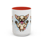 Chihuahua Happy Pup Accent Coffee Mug – Cute Dog Lover Gift (11/15oz)