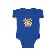 Load image into Gallery viewer, Happy Leaping Corgi Illustration Infant Bodysuit | Cute Puppy Baby Onesie