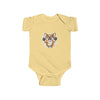 Happy Leaping Corgi Illustration Infant Bodysuit | Cute Puppy Baby Onesie