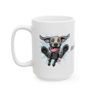 Crazy Weimaraner Dad Mug | Weimaraner Dog Coffee Cup