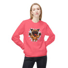 Playful Pug Crewneck Sweatshirt - Cozy Unisex Fleece, Dog Lover Gift, Pet Apparel, Cute Sweatshirt, Fun Dog Design