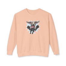 Load image into Gallery viewer, Happy Jumping Weimaraner Dog Sweatshirt | Cute Weim Illustration
