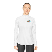 Load image into Gallery viewer, Ladies Quarter-Zip Pullover - Perfect for Casual Days, Life is Golden Design, Great for Gifts, Outdoor Activities, and Everyday Wear