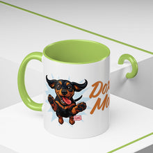 Load image into Gallery viewer, Doxie Mom Coffee Mug | Cute Dachshund Mom Gift (11oz Accent Mug)