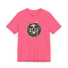 Christmas Boston Terrier Dog Wreath T-Shirt, Holiday Bostie Shirt, Funny Xmas Tee, Unisex Gift, Dog Lover Apparel, Festive Casual Wear