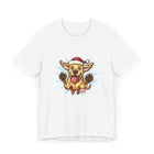 Funny Yellow Labrador Retriever Dog Christmas T-Shirt, Unisex Holiday Tee, Cute Pet Shirt, Dog Lover Gift, Santa Dog Design, Festive Apparel
