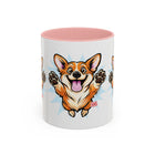 Corgi Coffee Mug - Cute Happy Corgi Accent Mug (11oz)