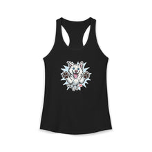 Load image into Gallery viewer, Women's Ideal Happy Husky Puppy Racerback Tank