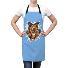 Load image into Gallery viewer, Cute Collie Dog Lover's Apron, Custom Pet Gifts, Cooking Apron, Funny Kitchen Decor, Gift for Dog Owners, Pet-Themed Home Accessories