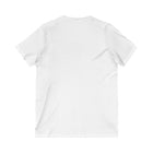 Playful Siberian Husky Dog Graphic V-Neck Tee, Fun Pet Apparel, Gifts for Dog Lovers, Casual Outfit, Birthday Present