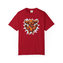 Load image into Gallery viewer, Playful Cocker Spaniel Dog Graphic T-Shirt, Pet Lover Tee, Unisex Cotton Top, Fun Gift for Dog Owners, Casual Wear Shirt