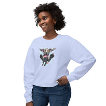 Load image into Gallery viewer, Happy Jumping Weimaraner Dog Sweatshirt | Cute Weim Illustration