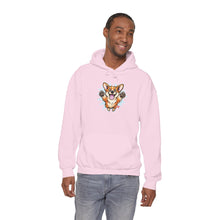 Load image into Gallery viewer, Happy Corgi Jumping hoodie | Cute Dog Illustration Hoodie