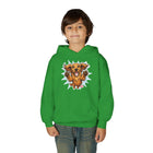 Happy Dachshund Illustration Hoodie | Kids Pullover Sweatshirt