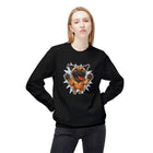Playful Pug Crewneck Sweatshirt - Cozy Unisex Fleece, Dog Lover Gift, Pet Apparel, Cute Sweatshirt, Fun Dog Design