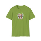 OMG Red Nose Pitbull Unisex Softstyle Shirt - A Happy and Excited Pit Bull on a High Quality Shirt for Dog Lovers